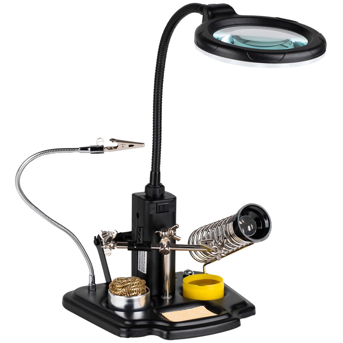 Stahl Tools HH3 LED Magnifying Lamp with Third Helping Hand and
